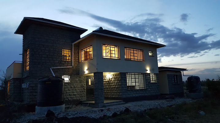 Back View- Rongai House, Designed and Built by Ujenzibora.