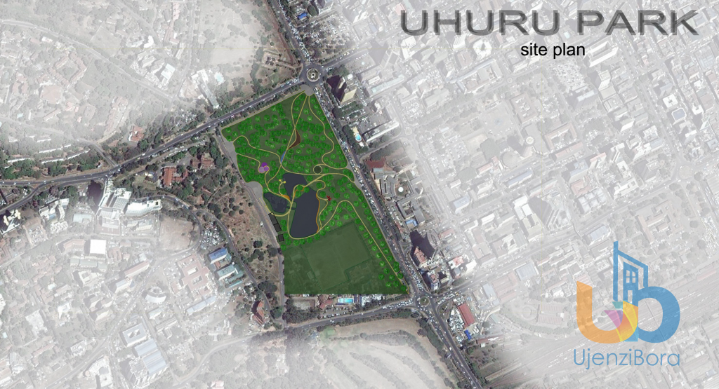 Site Plan Uhuru Park