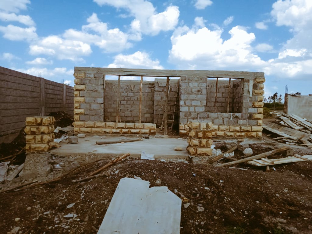How to Build A 3 Bedroom House Slowly using the 52 Week Challenge. Affordable trusted company for remote building diaspora construction from Kenya